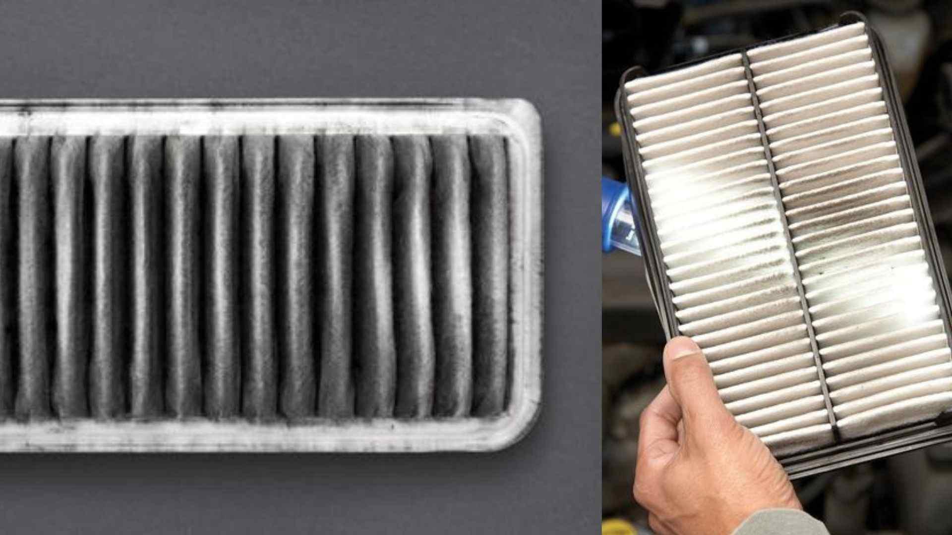 Clogged or dirty air filter