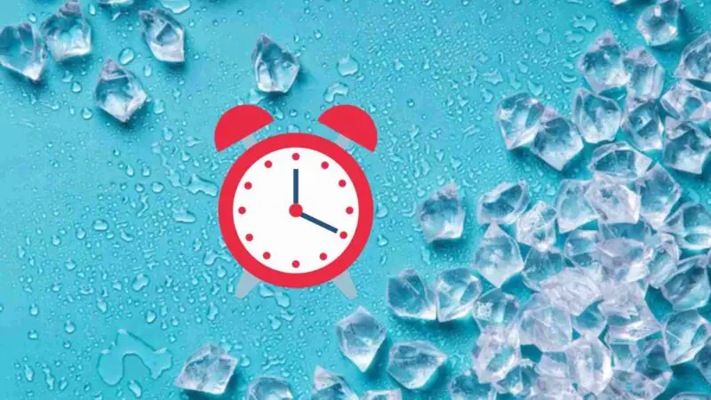 How long does it take for water to freeze?