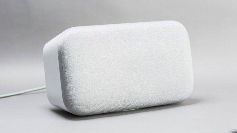 google home max white