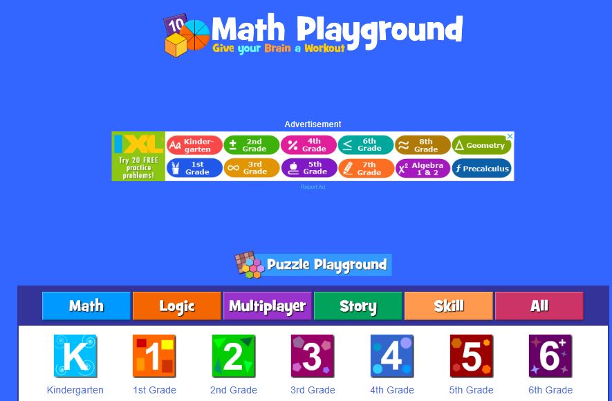 What is a Math Playground?