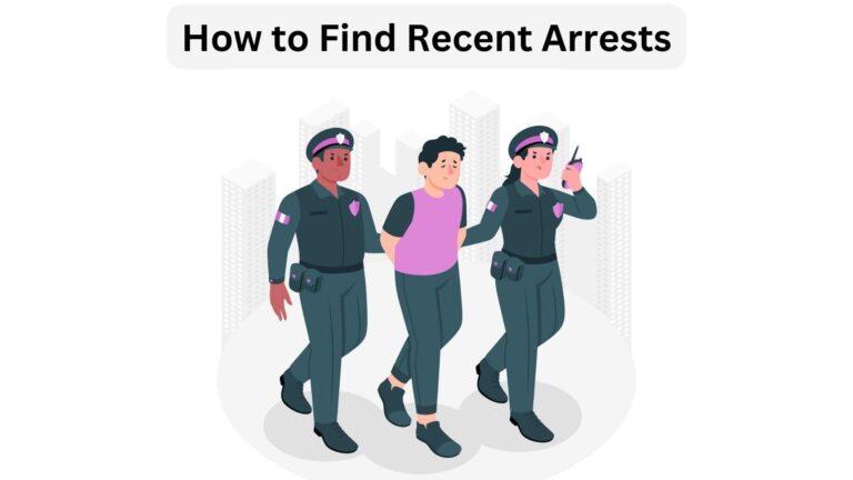 How to Find Recent Arrests