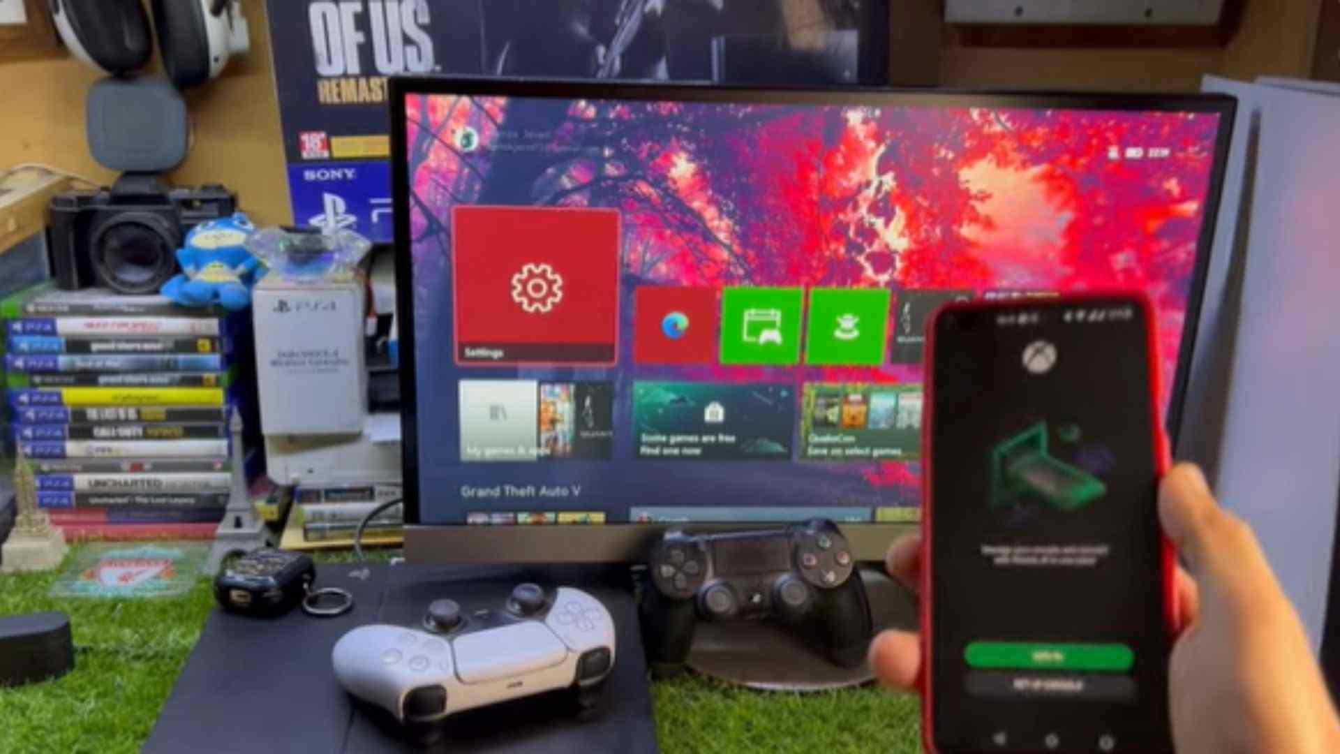 Method # 1: Connect Xbox and Phone with the same Wi-Fi: