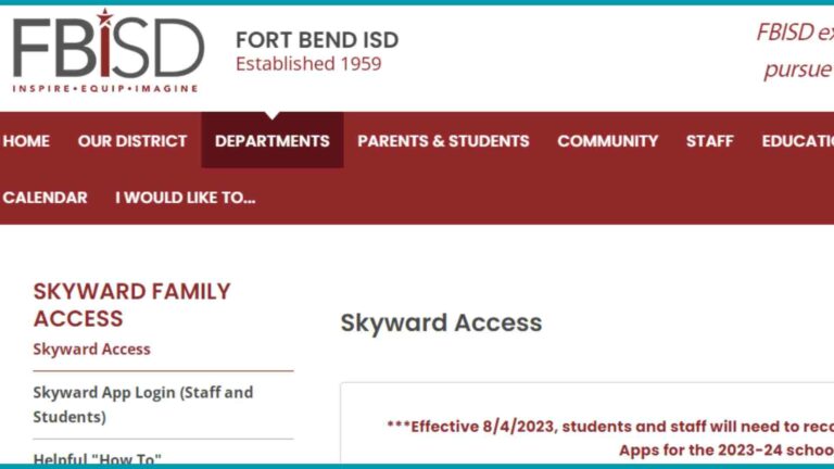 Skyward FBISD