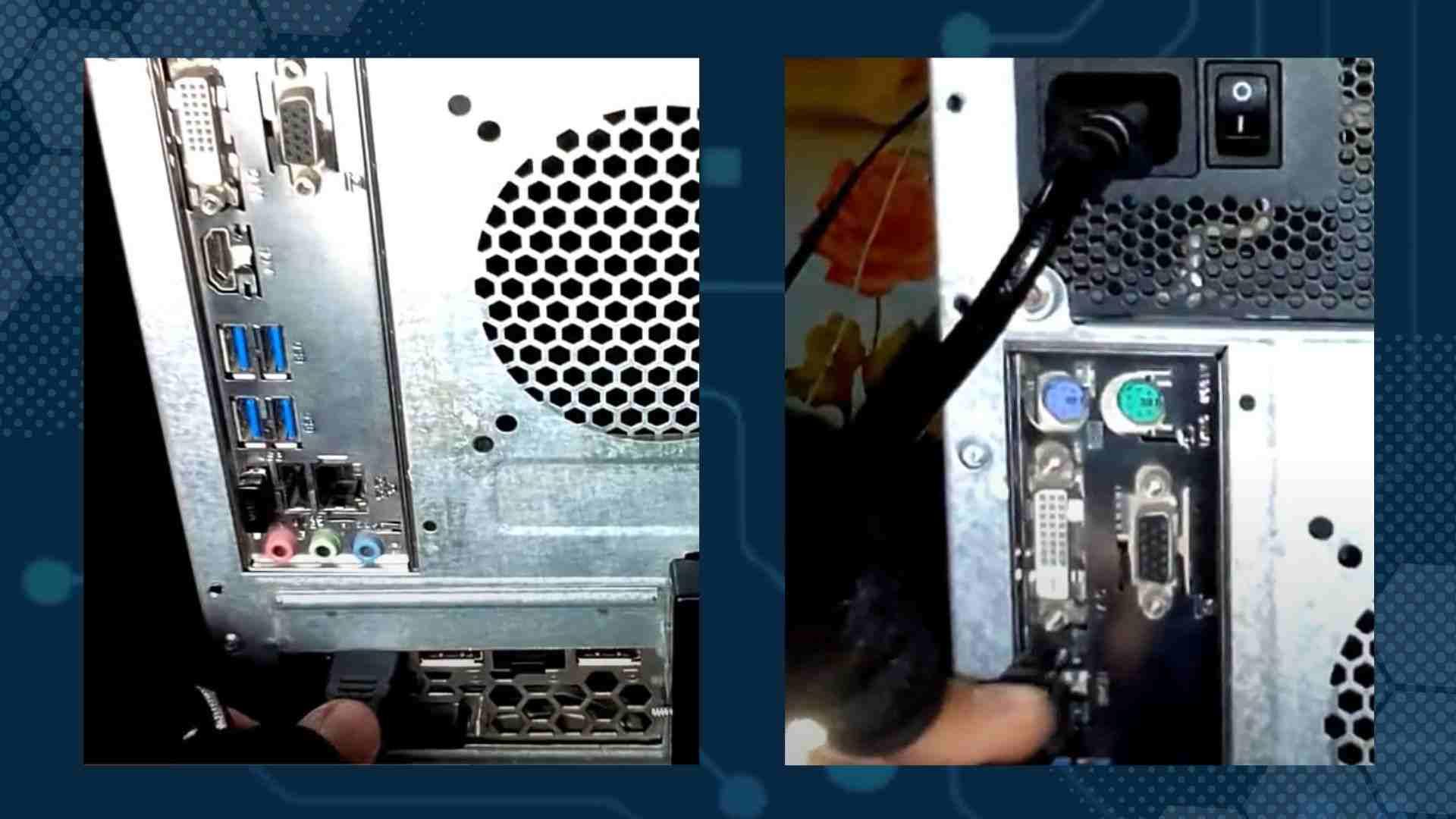 Method # 4: Move Monitor Cable from GPU to Motherboard