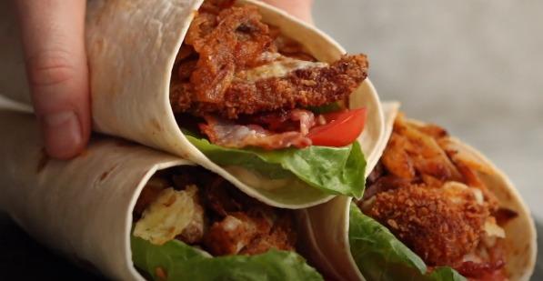 Recipe of Chicken Caesar McWrap – Crispy