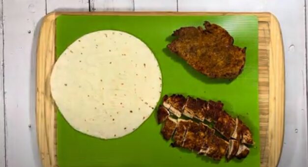 Recipe of Grilled Chicken Snack Wraps