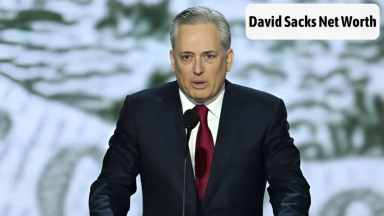 David Sacks net worth