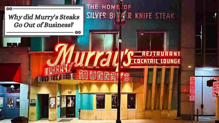 Murry's Steaks Go Out of Business