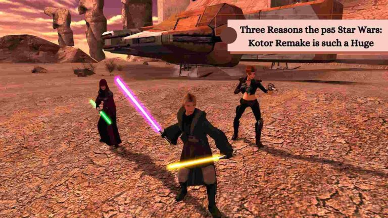 Kotor Remake is such a Huge
