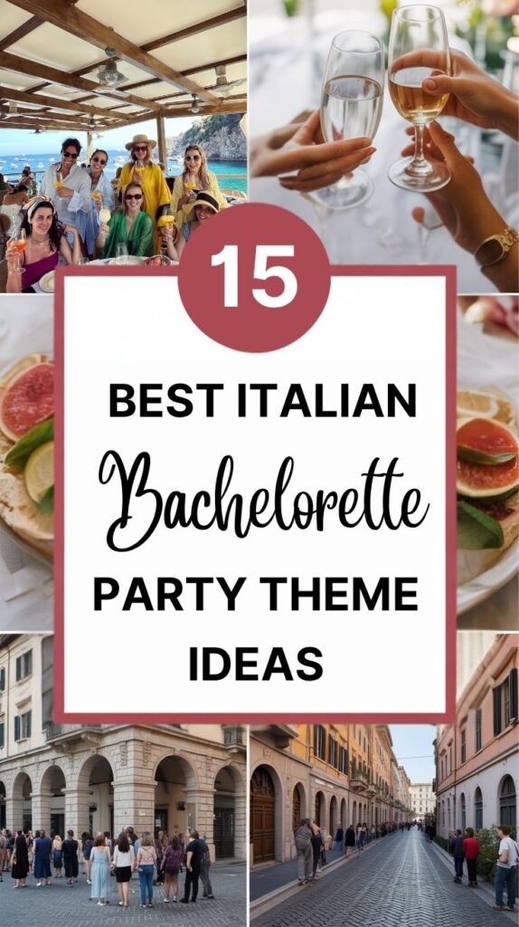 Italian Bachelorette Party Theme