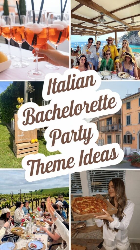 Italian Bachelorette Party Theme