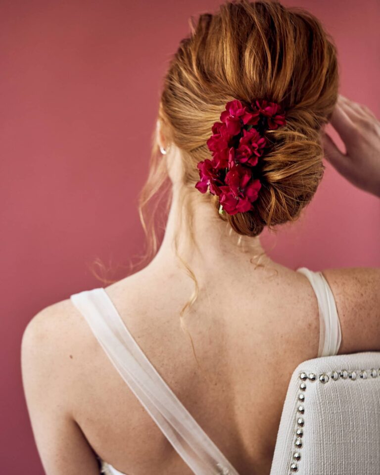 Bridal Updos for Medium Hair