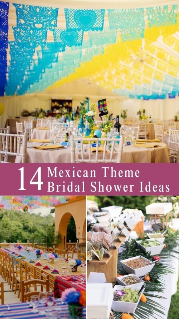 Mexican Theme Bridal Shower Ideas