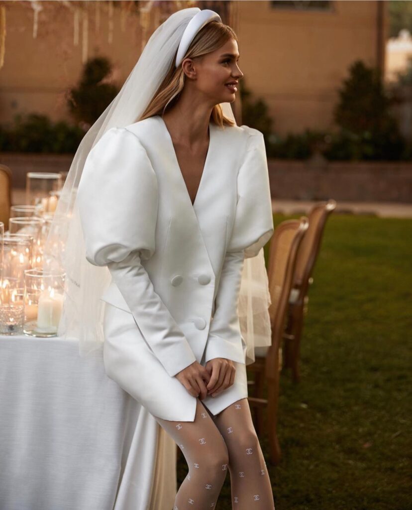 White Bachelorette Party Outfit