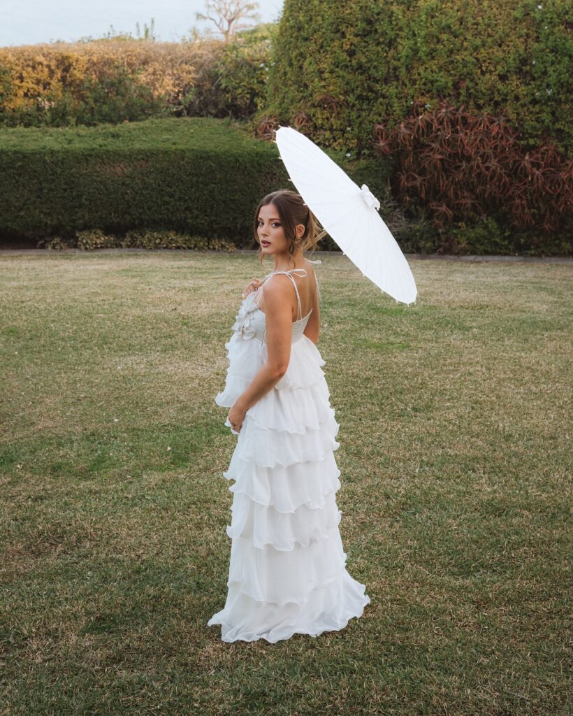 White Bachelorette Party Outfit