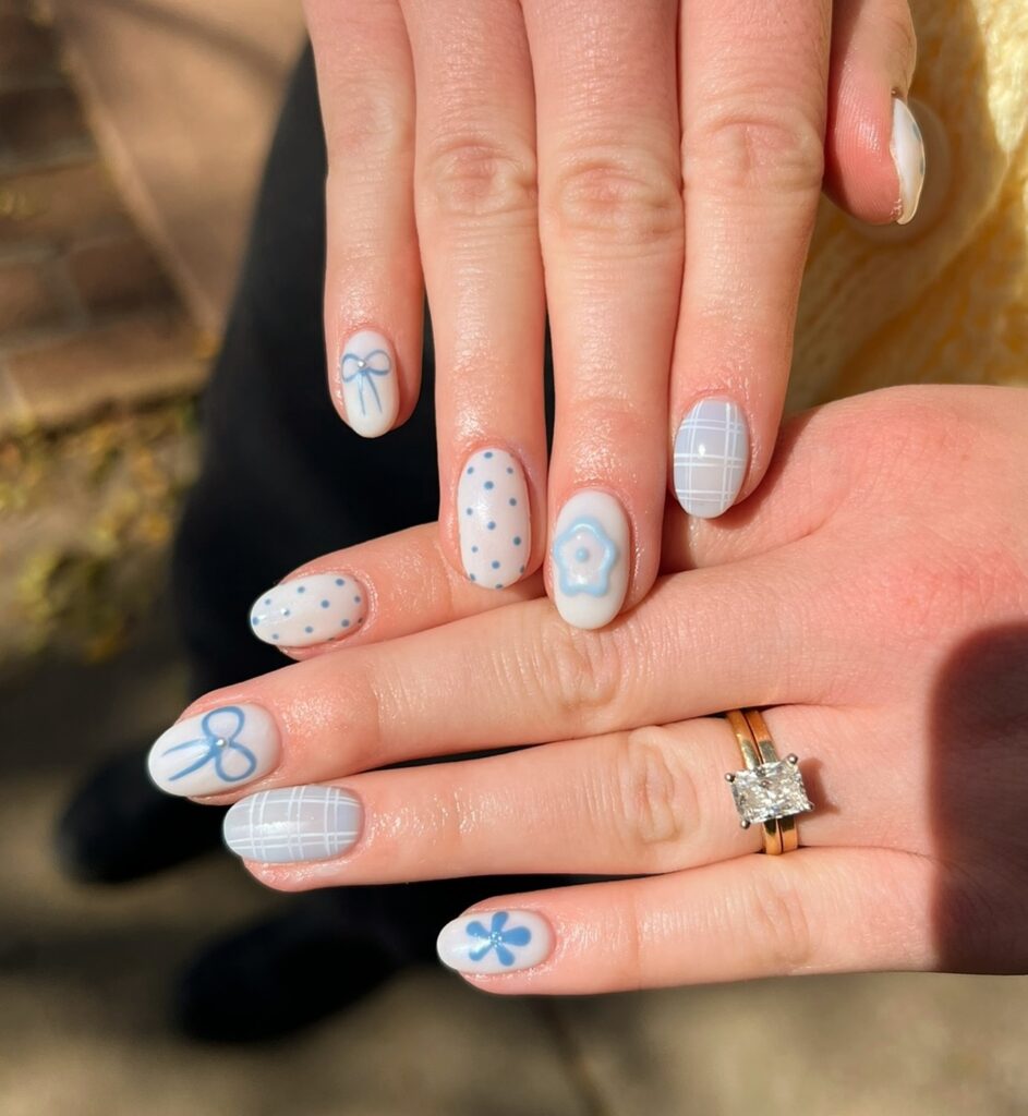 Summer Wedding Nails