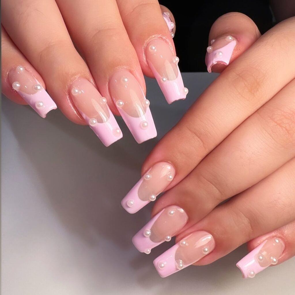 Short Wedding Nails