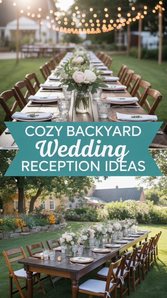 Backyard Wedding Reception Ideas
