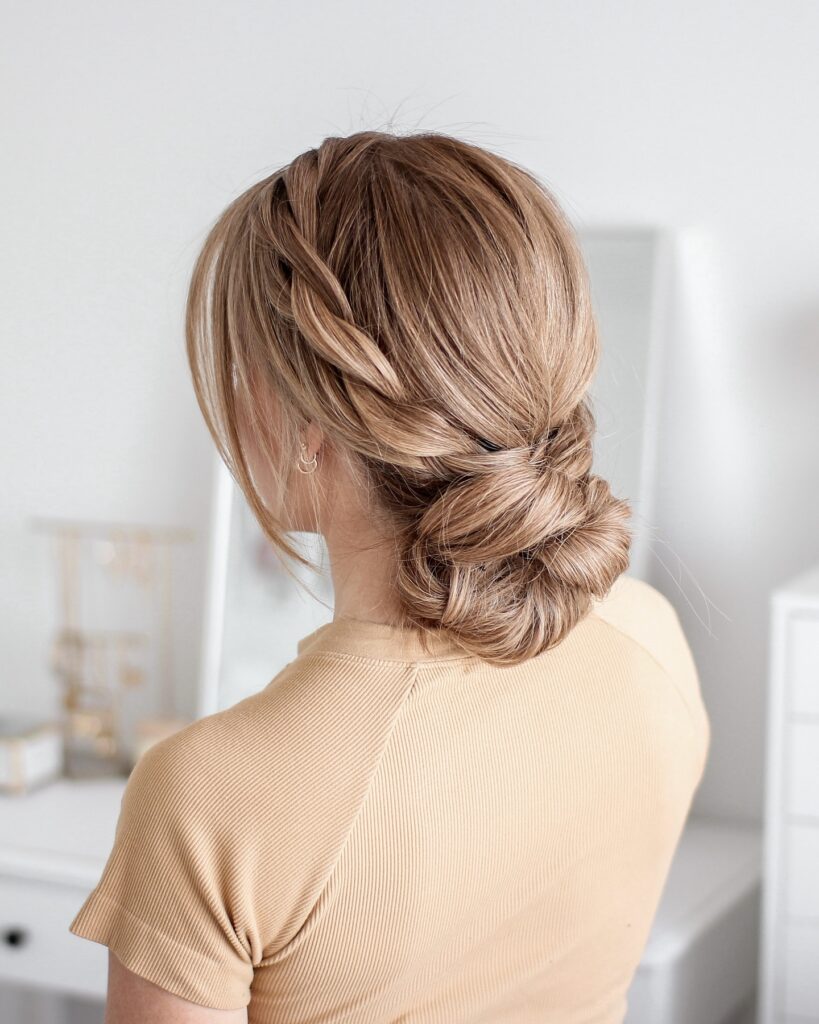 Bridal Hair with Bangs