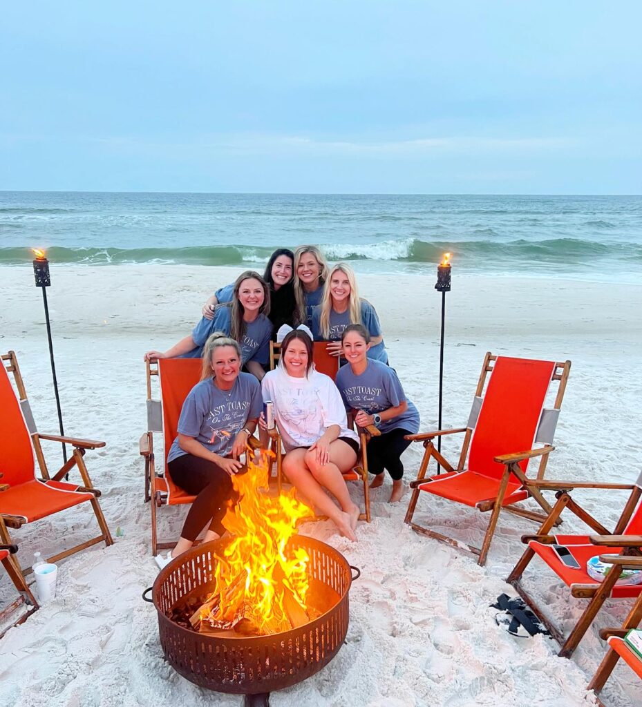 camp bachelorette party