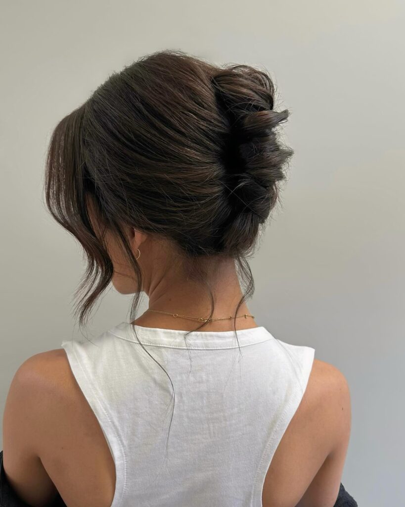 Bridal Hair with Bangs