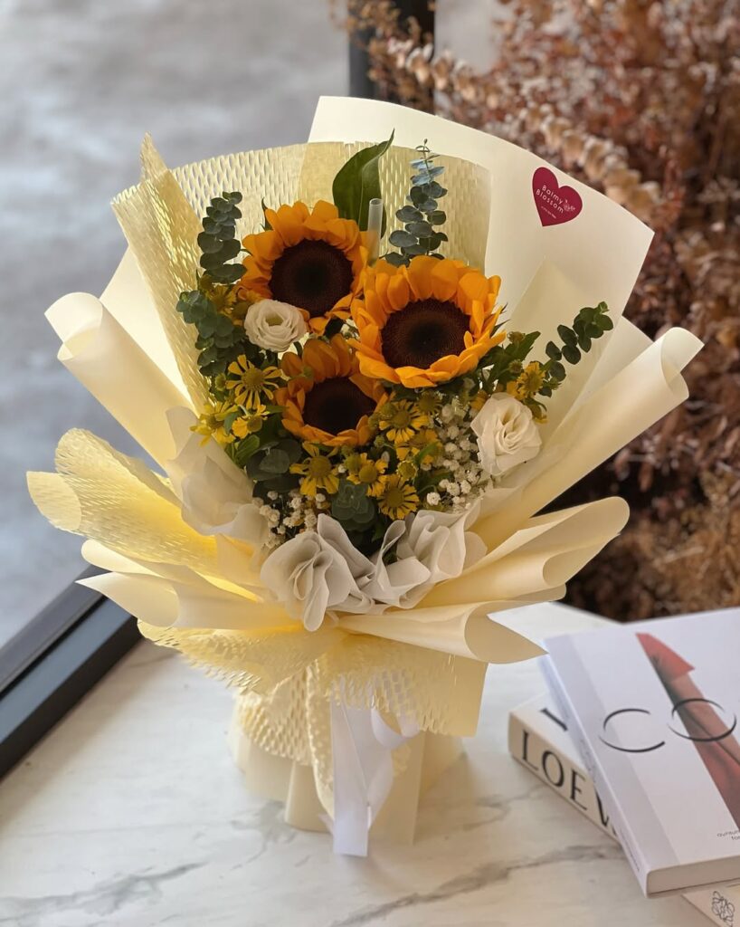 Sunflower Wedding Bouquet