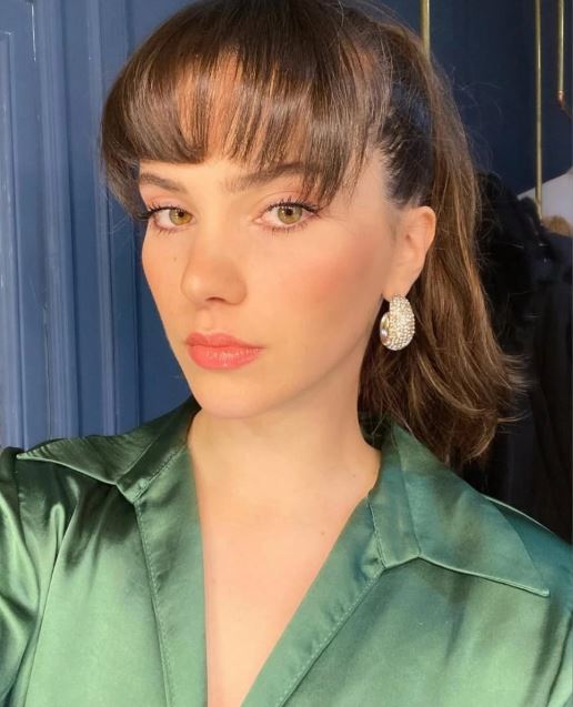 Bridal Hair with Bangs