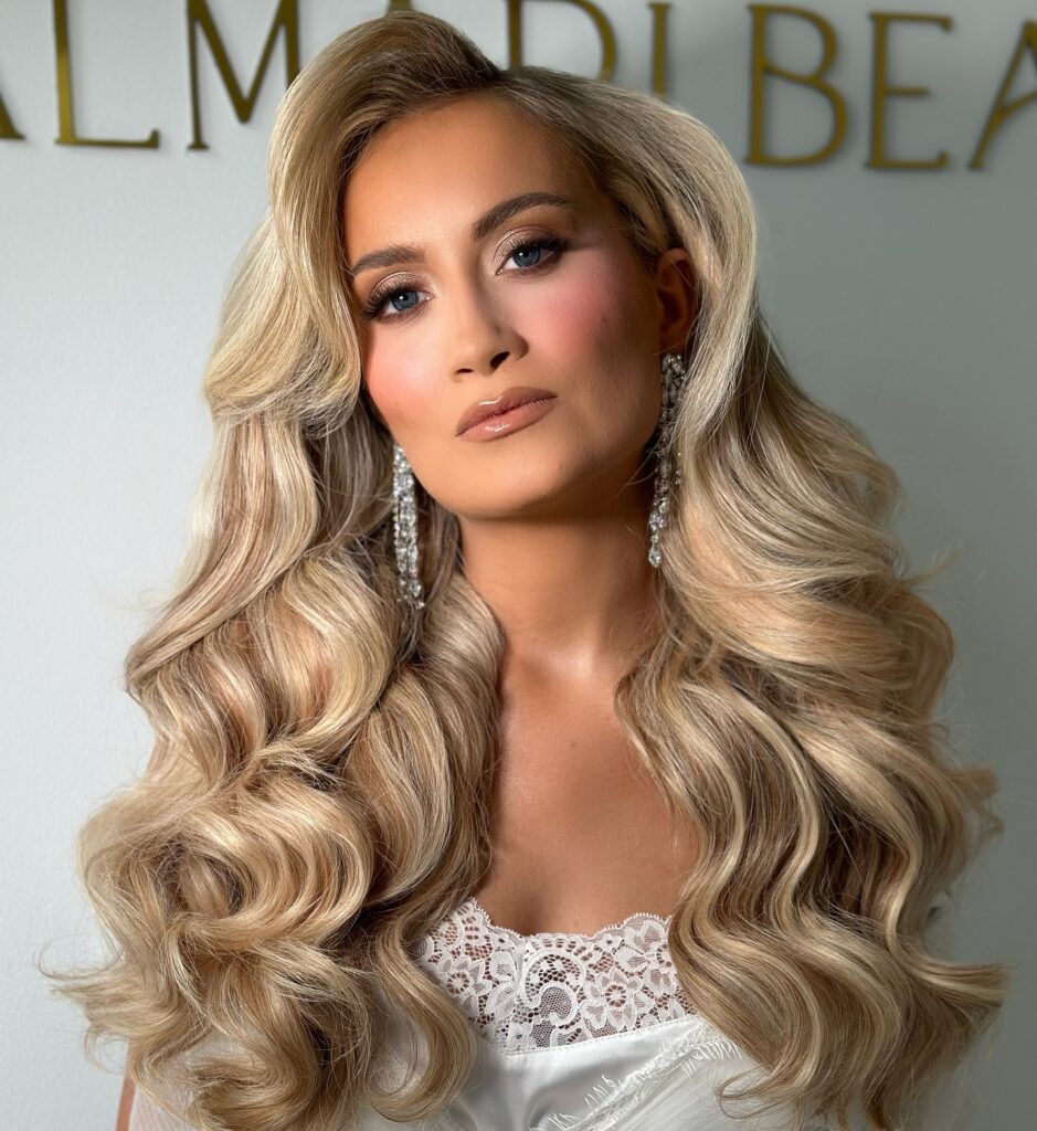 Bridal Hair with Bangs