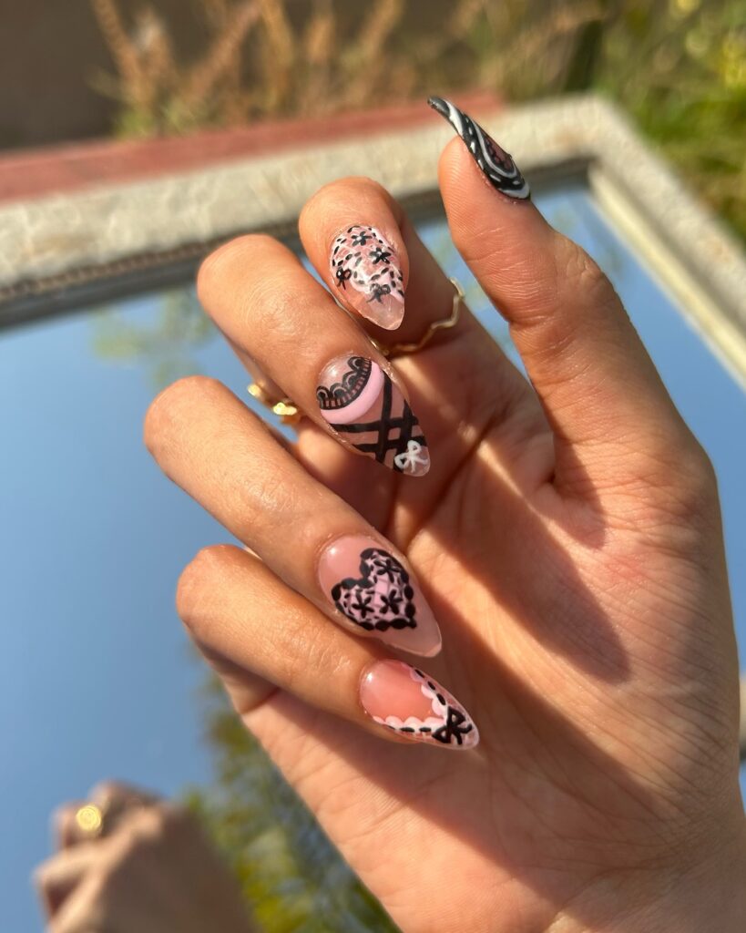 Bridal Shower Nails