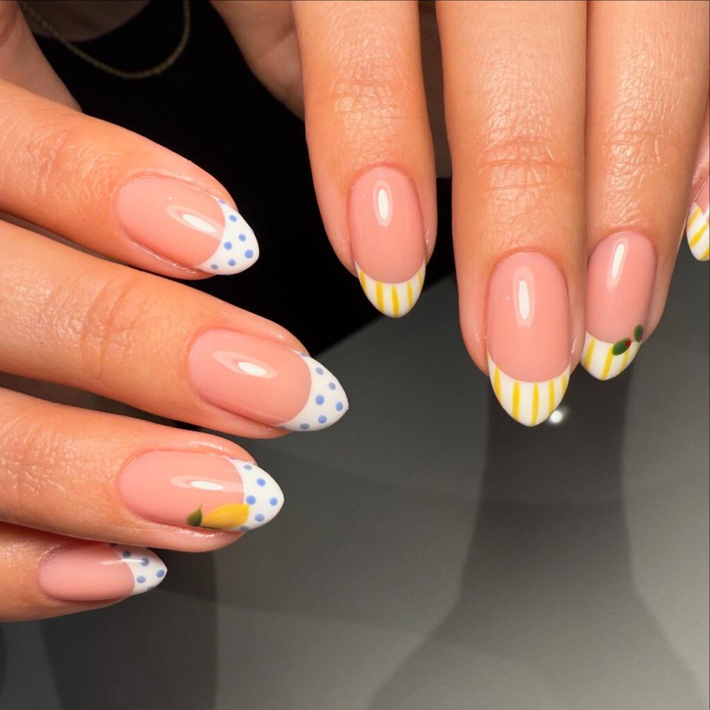 Summer Wedding Nails