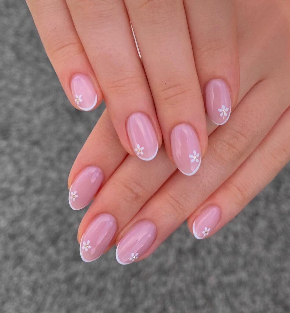 Short Wedding Nails