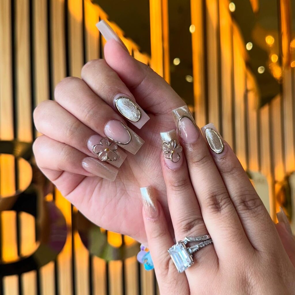 Bridal Shower Nails