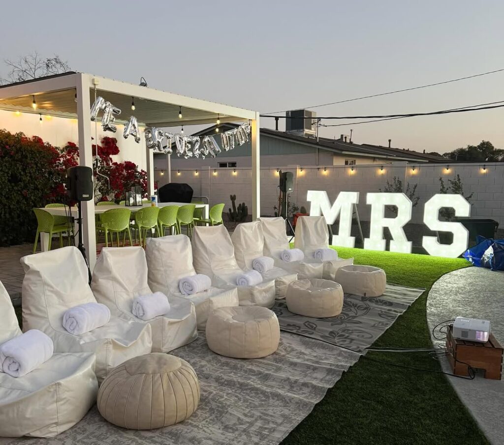 camp bachelorette party