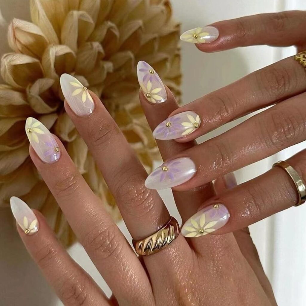 Short Wedding Nails