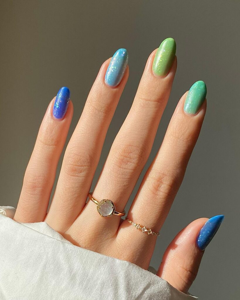 Summer Wedding Nails