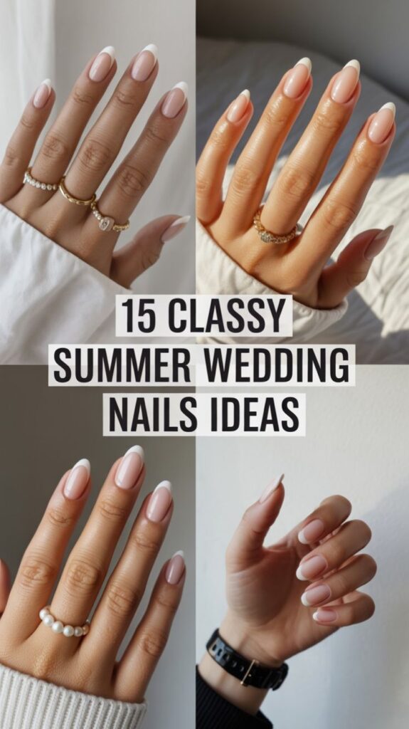 Summer Wedding Nails