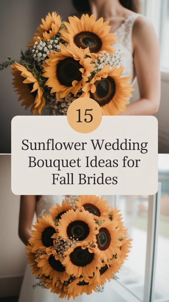 Sunflower Wedding Bouquet