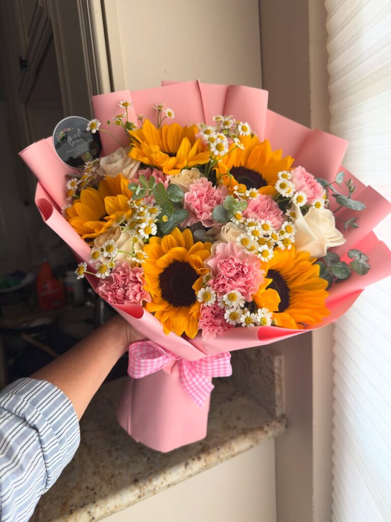 Sunflower Wedding Bouquet