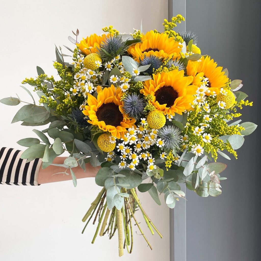 Sunflower Wedding Bouquet
