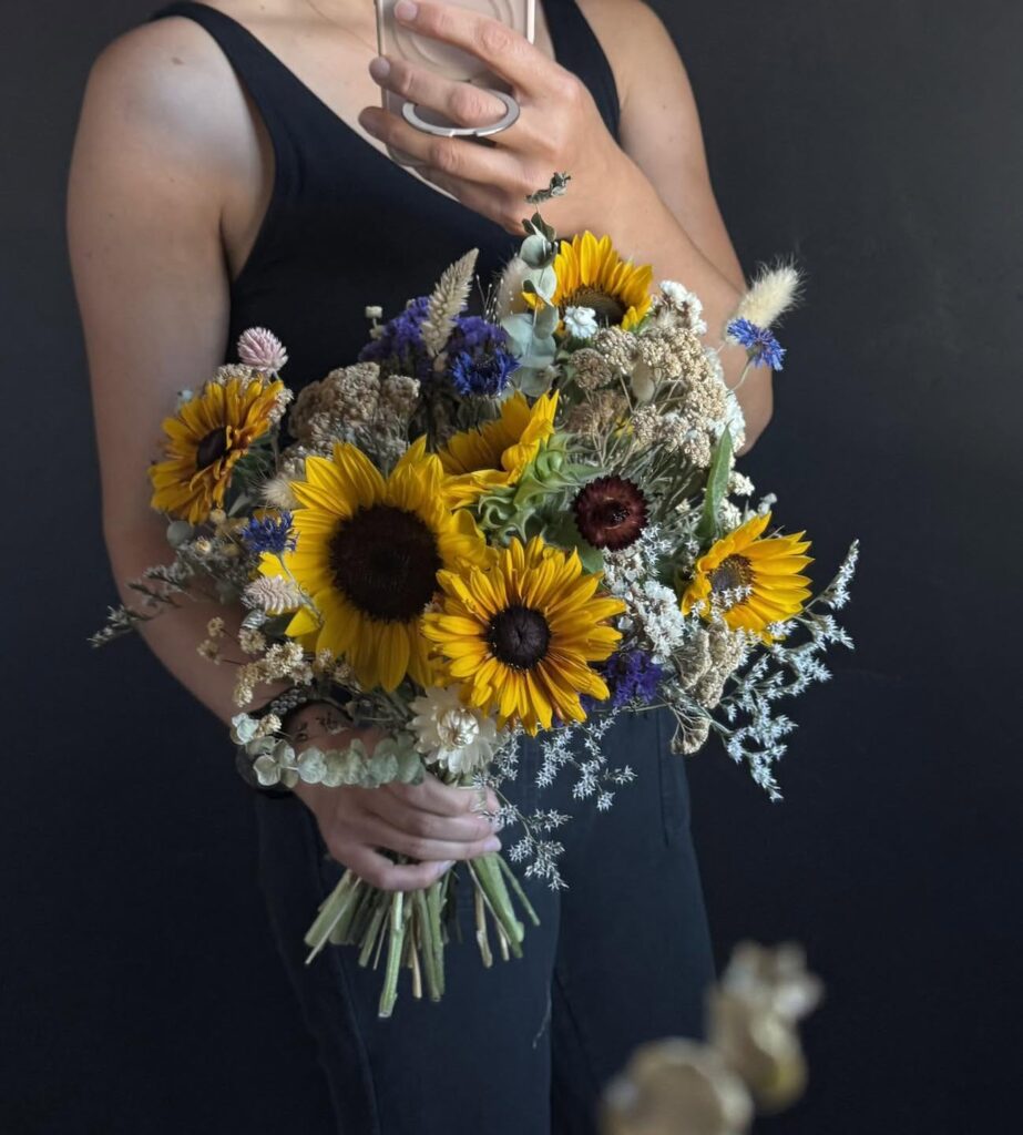 Sunflower Wedding Bouquet