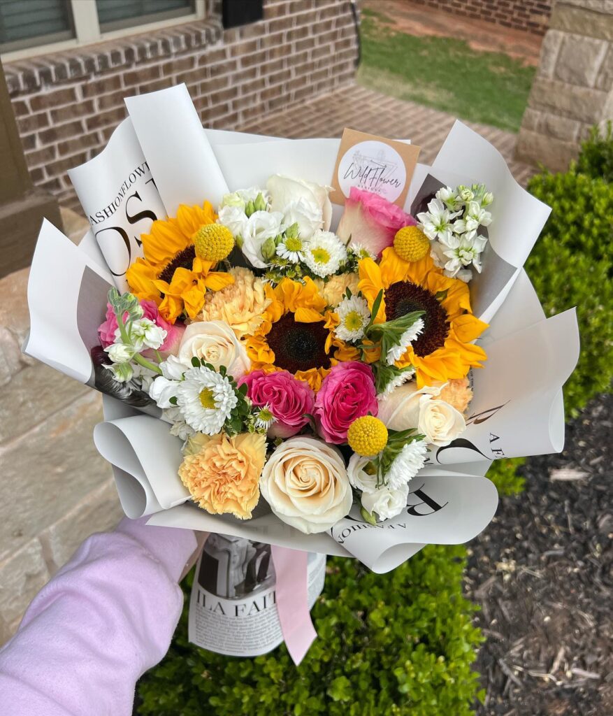 Sunflower Wedding Bouquet