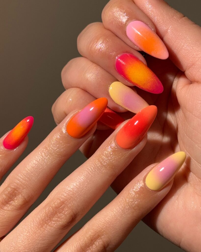 Summer Wedding Nails