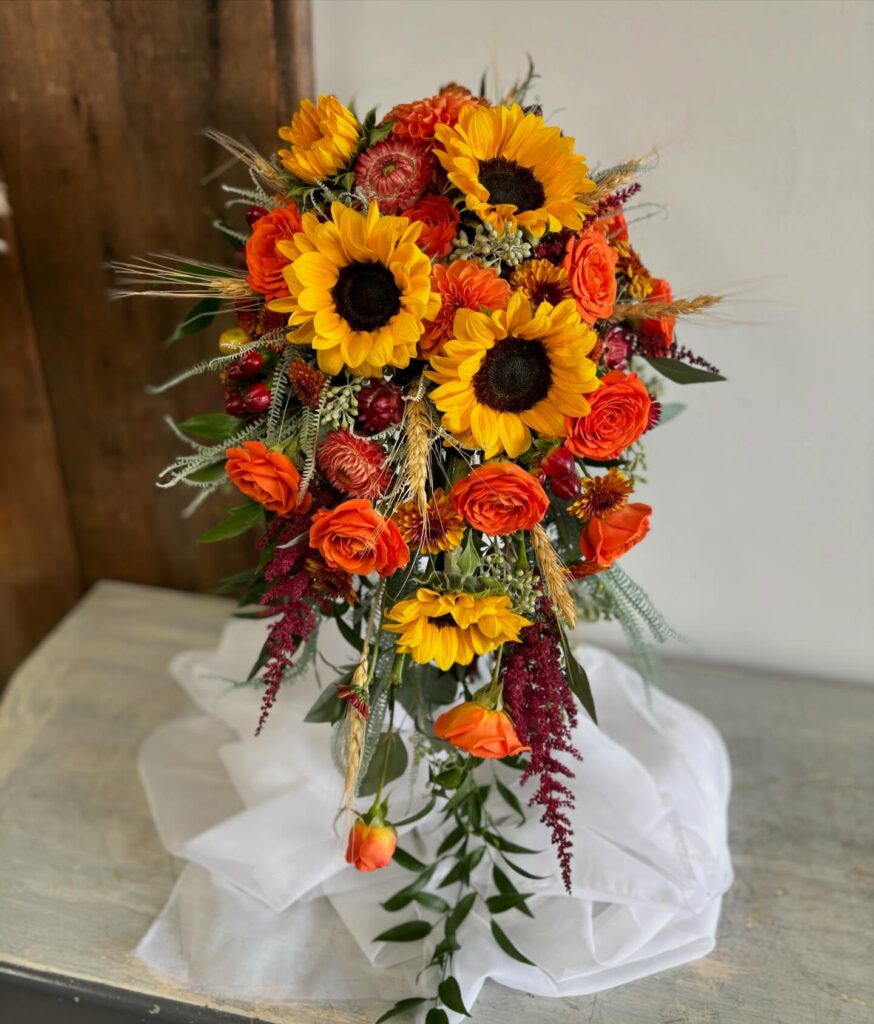 Sunflower Wedding Bouquet