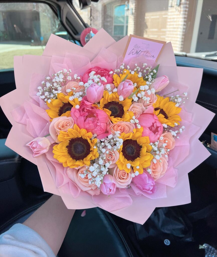 Sunflower Wedding Bouquet