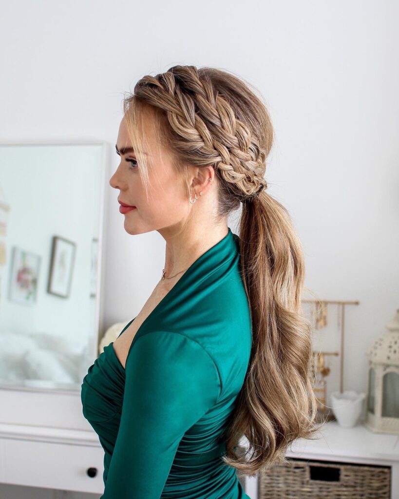 Bridal Hair with Bangs