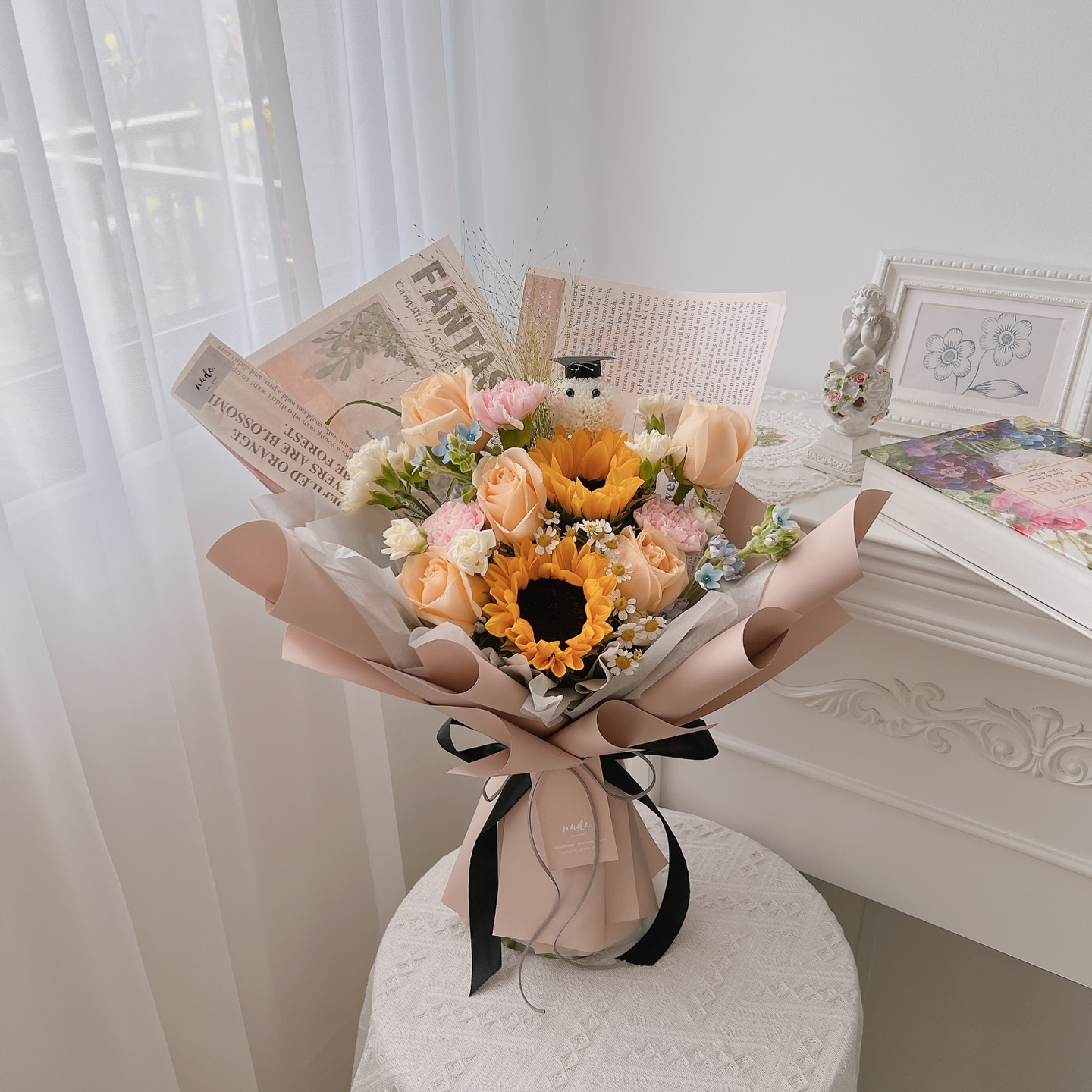 Sunflower Wedding Bouquet