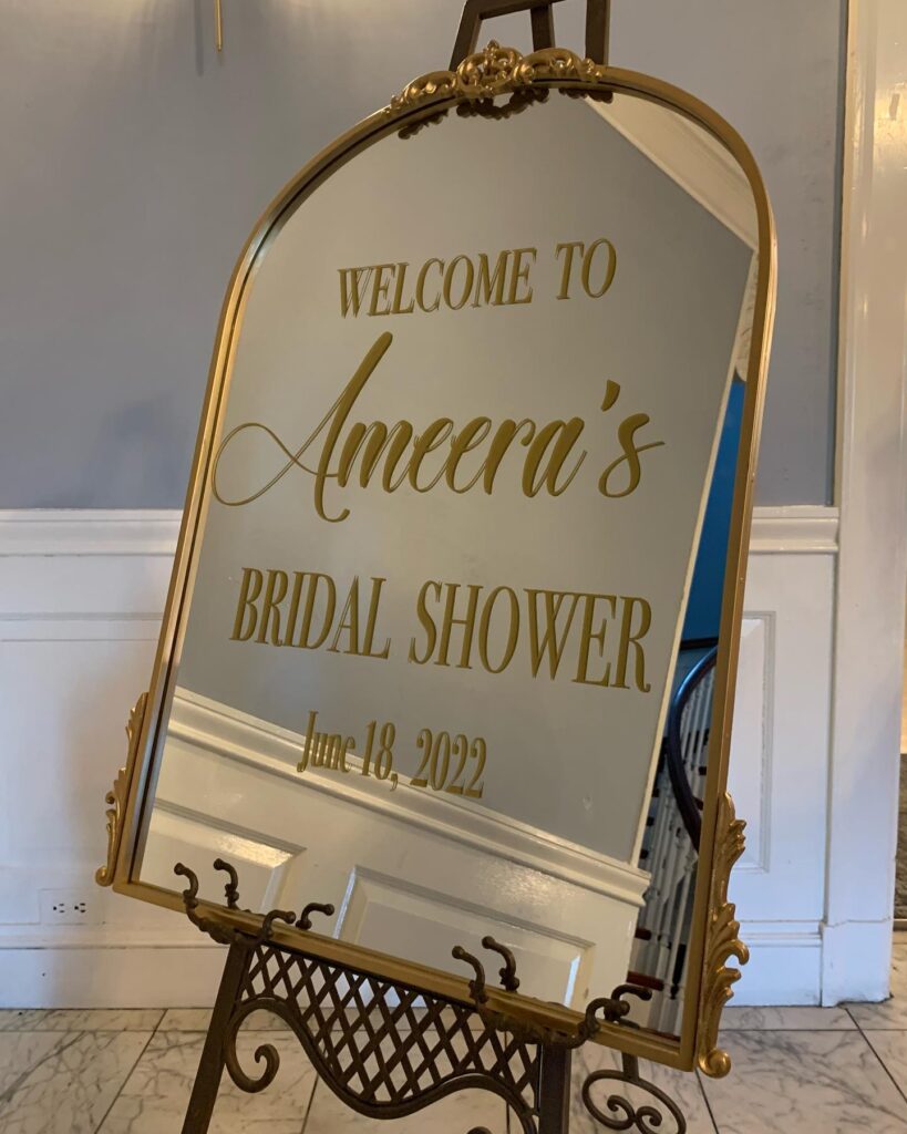 Bridal Shower Backdrop