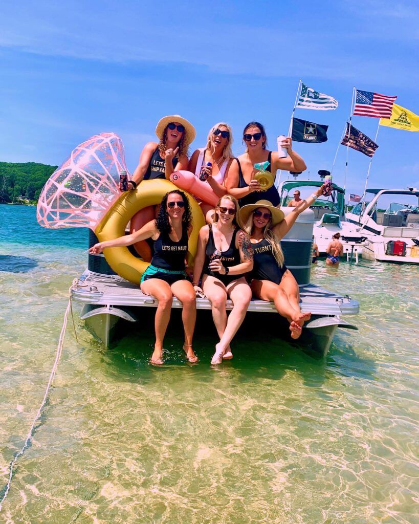 camp bachelorette party
