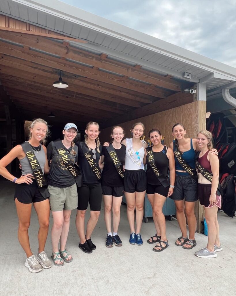 camp bachelorette party