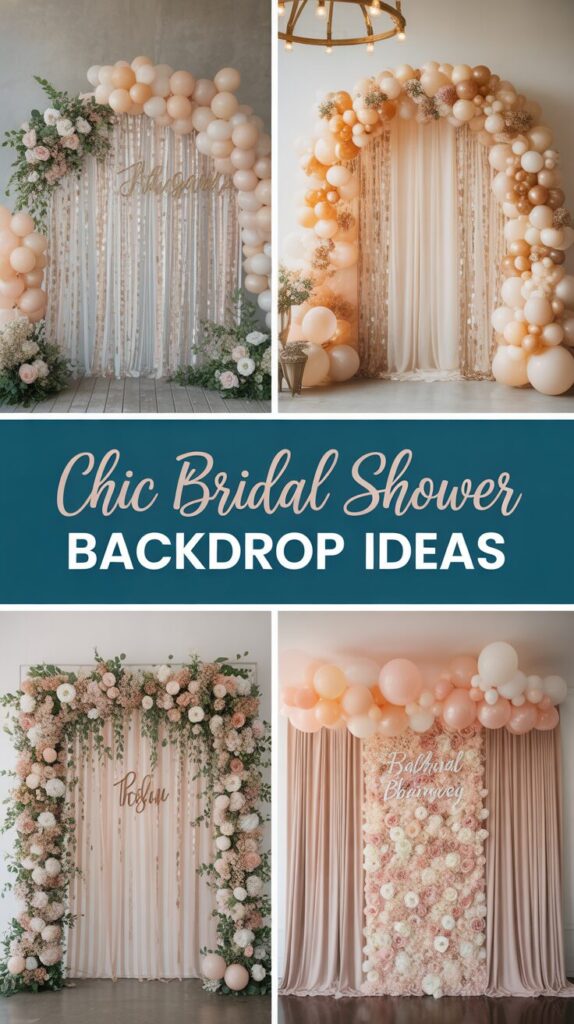 Bridal Shower Backdrop